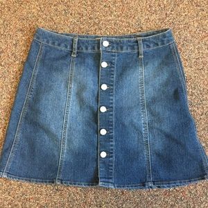 Jean skirt